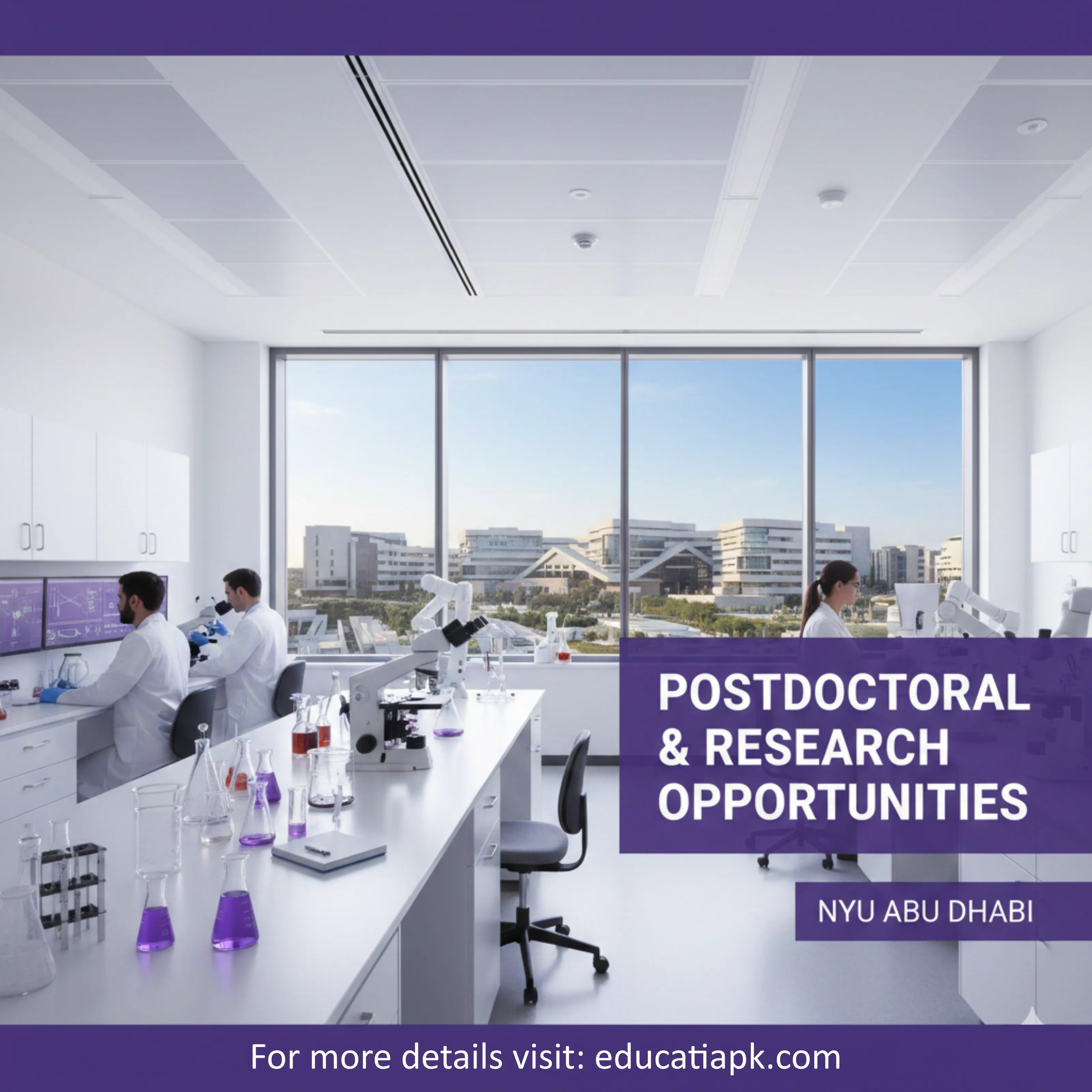 NYUAD Career - Postdoctoral & Research